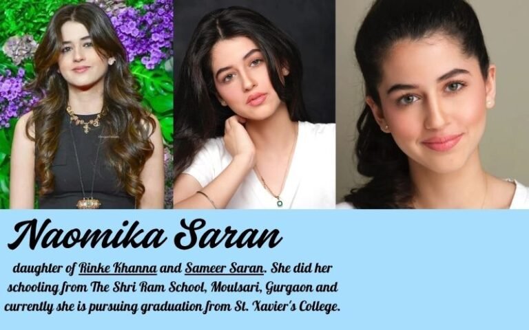 Naomika Saran Biography 2026: Rajesh Khanna’s Star Granddaughter Shines Naomika Saran Biography